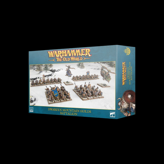 Warhammer The Old War Dwarfen Mountain Holds Battalion