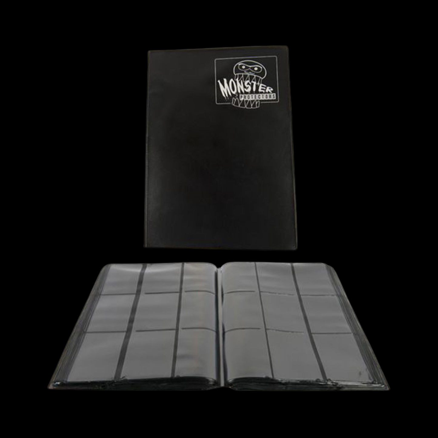Mega Monster Binder Matte Black 9 Pocket 720x Cards