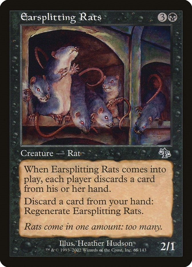 Earsplitting Rats (65) (JUD)