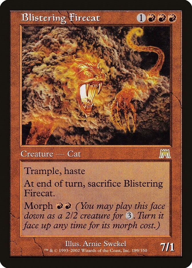 Blistering Firecat (189) (ONS)