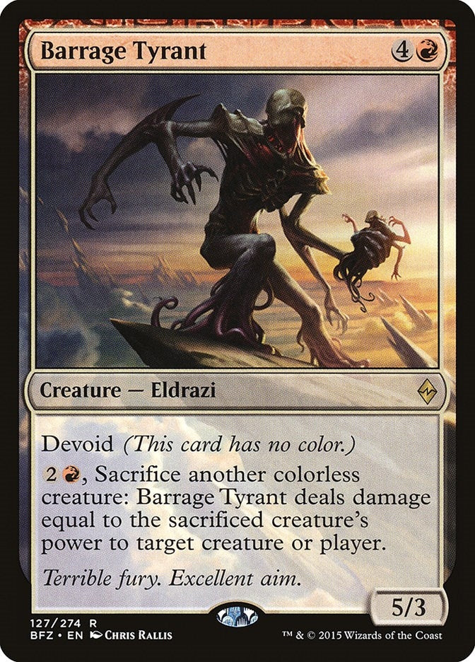 Barrage Tyrant (127) (BFZ)