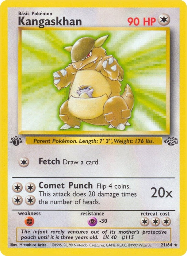 Kangaskhan (21) (21/64) (JU)