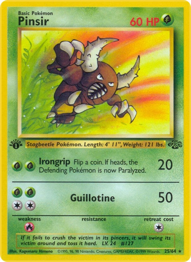 Pinsir (25) (25/64) (JU)