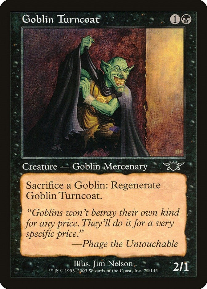 Goblin Turncoat (72) (LGN)
