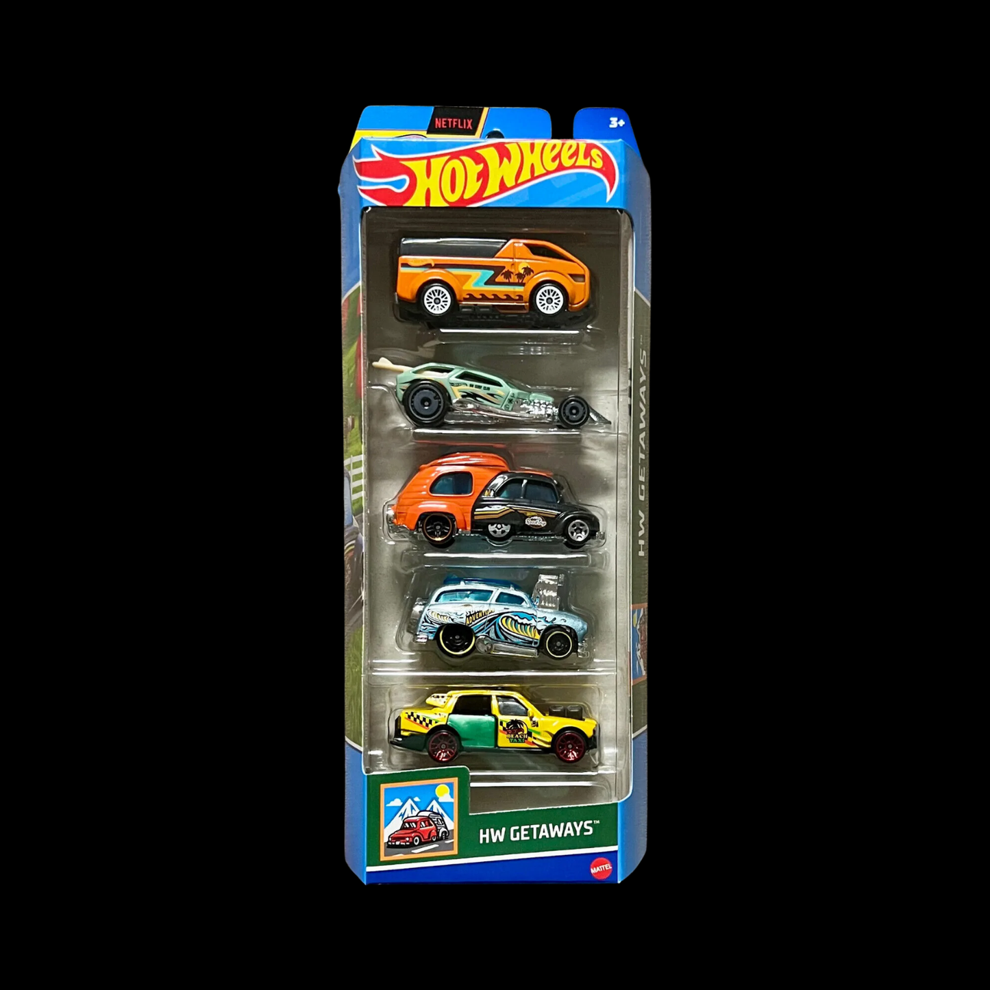 Hot Wheels 5 pack 1:64 -Choisissez votre ensemble- *Les voitures réelles peuvent différer de l’image*