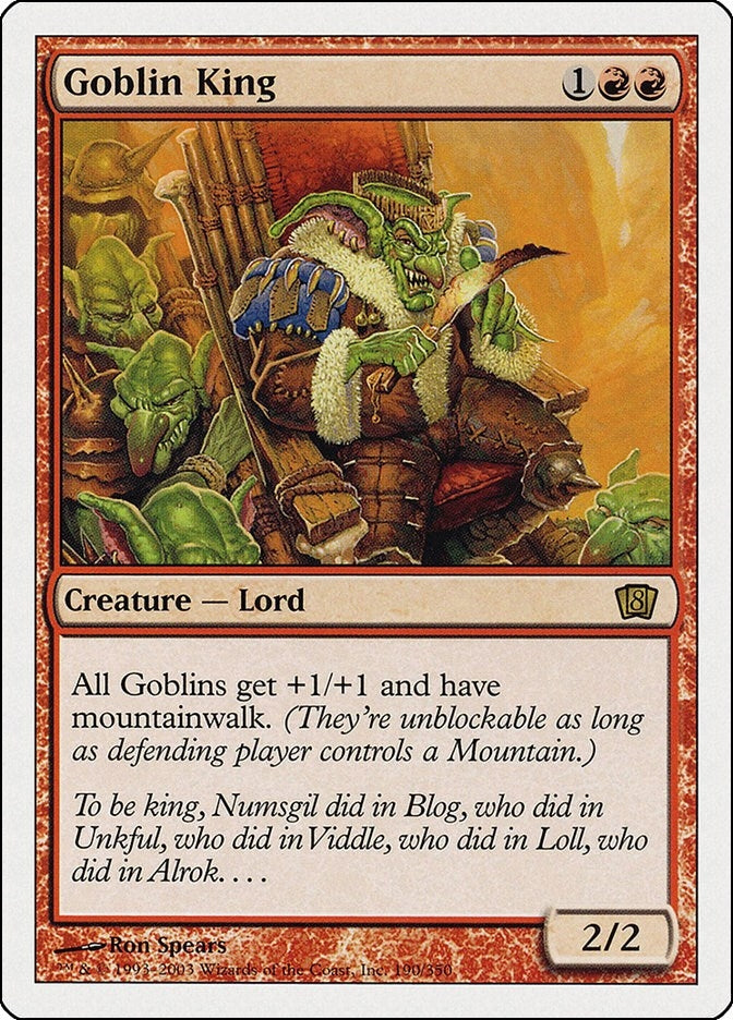 Goblin King (190) (8ED)