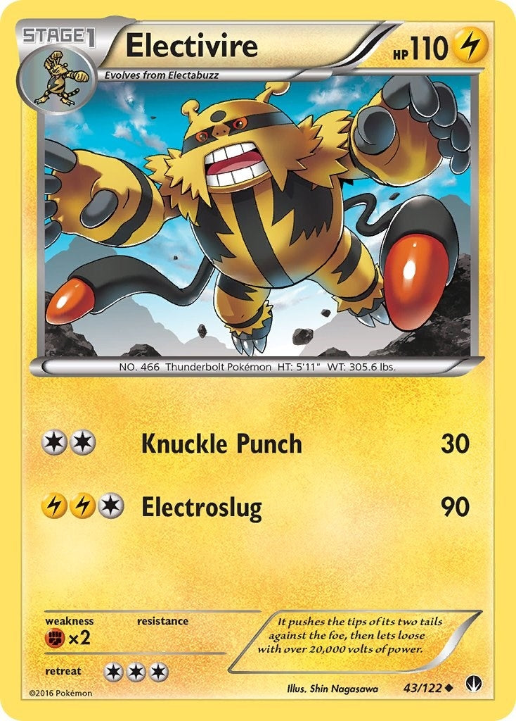 Electivire (43/122) (BKP)