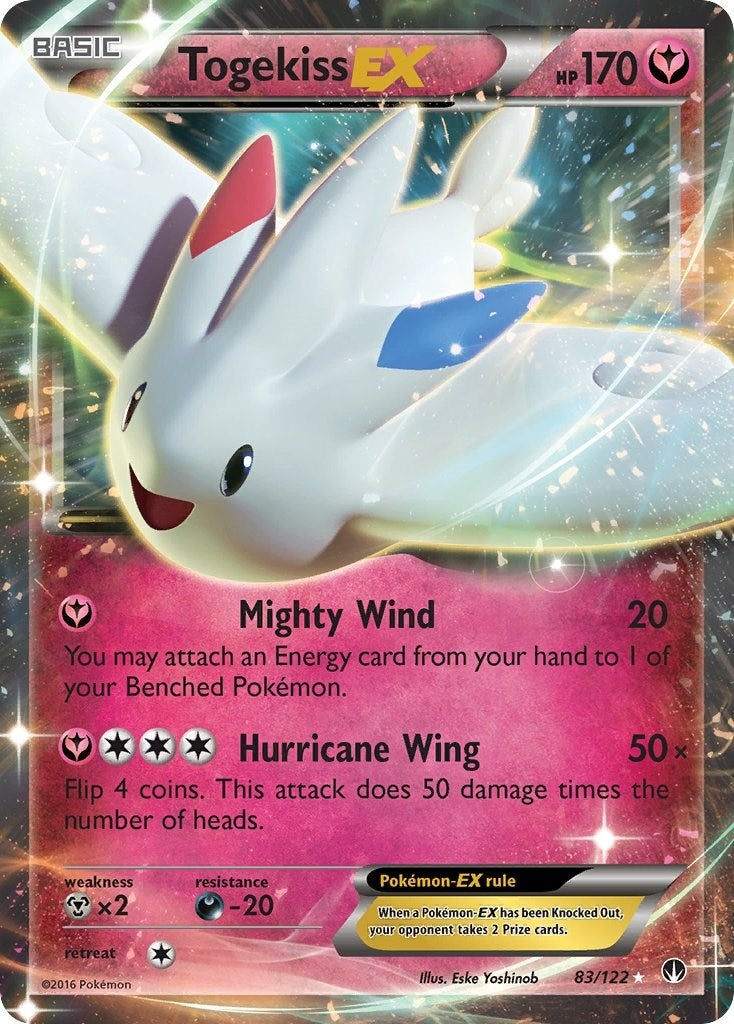 Togekiss EX (83/122) (BKP)
