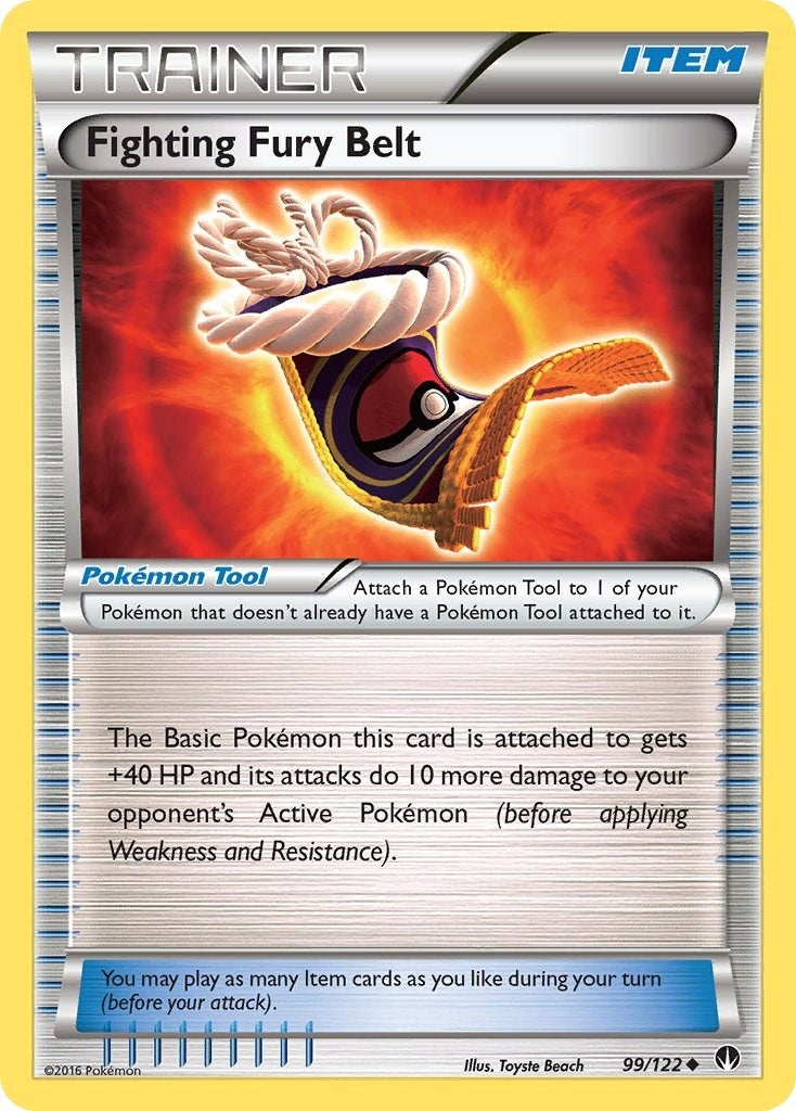 Fighting Fury Belt (99/122) (BKP)
