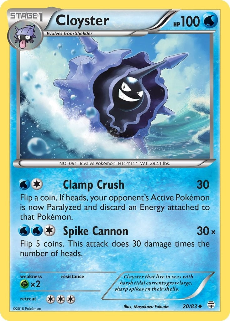 Cloyster (20/83) (GEN)