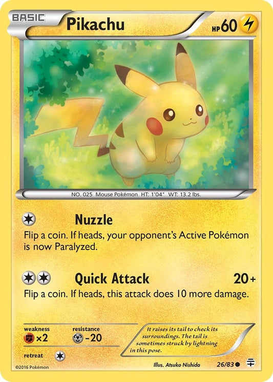 Pikachu (26/83) (Generations) (GEN)
