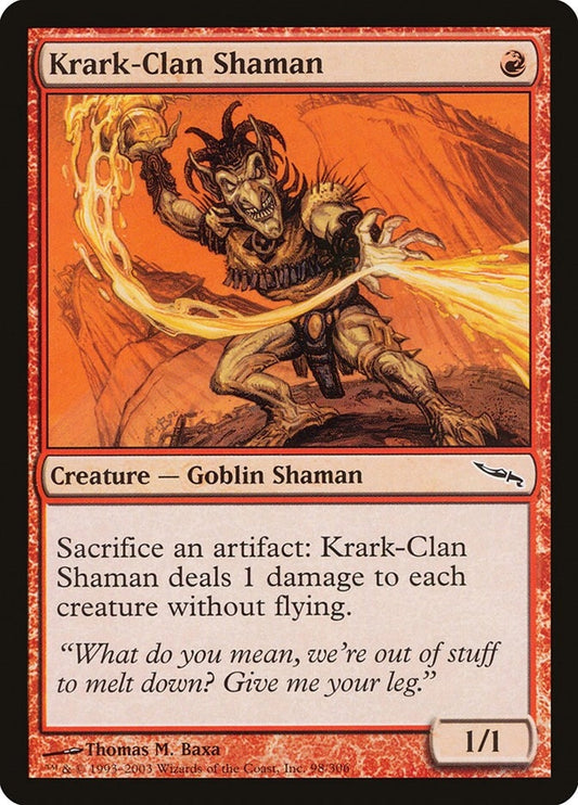 Krark-Clan Shaman (98) (Mirrodin) (MRD)