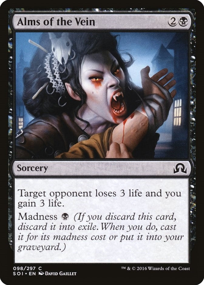 Alms of the Vein (98) (Shadows over Innistrad) (SOI)