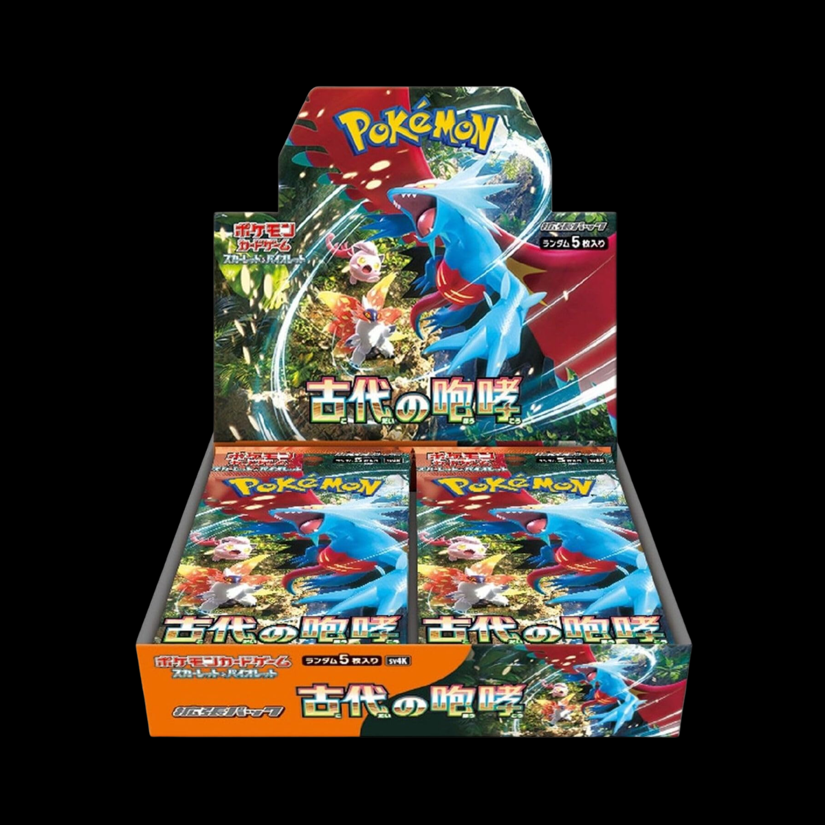 Pokemon Ancient Roar JP Booster Box Shrink Wrapped