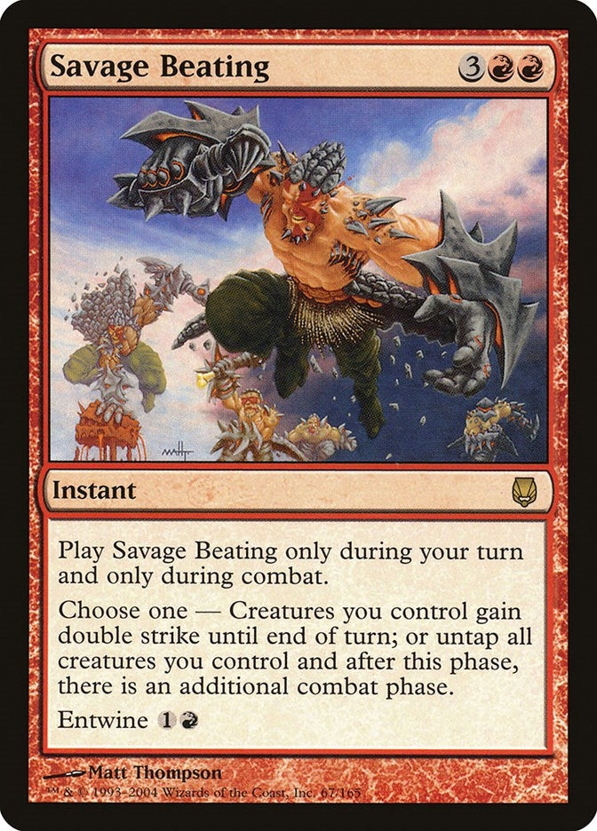 Savage Beating (67) (DST)