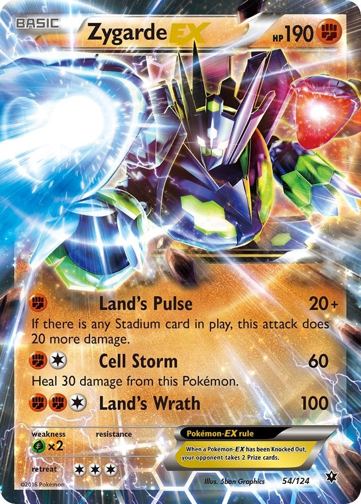 Zygarde EX (54/124) (FCO)