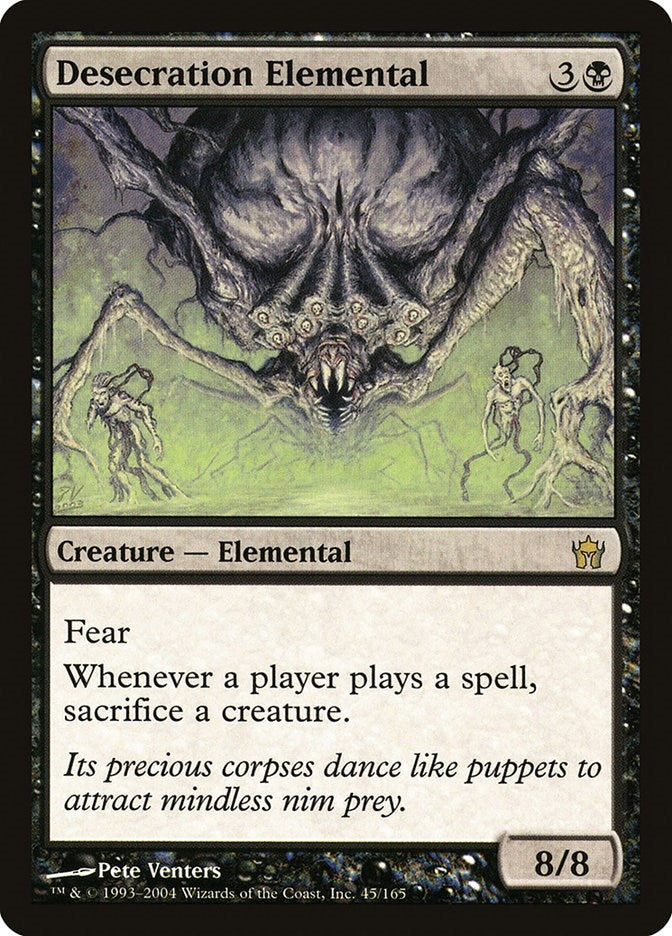Desecration Elemental (45) (5DN)