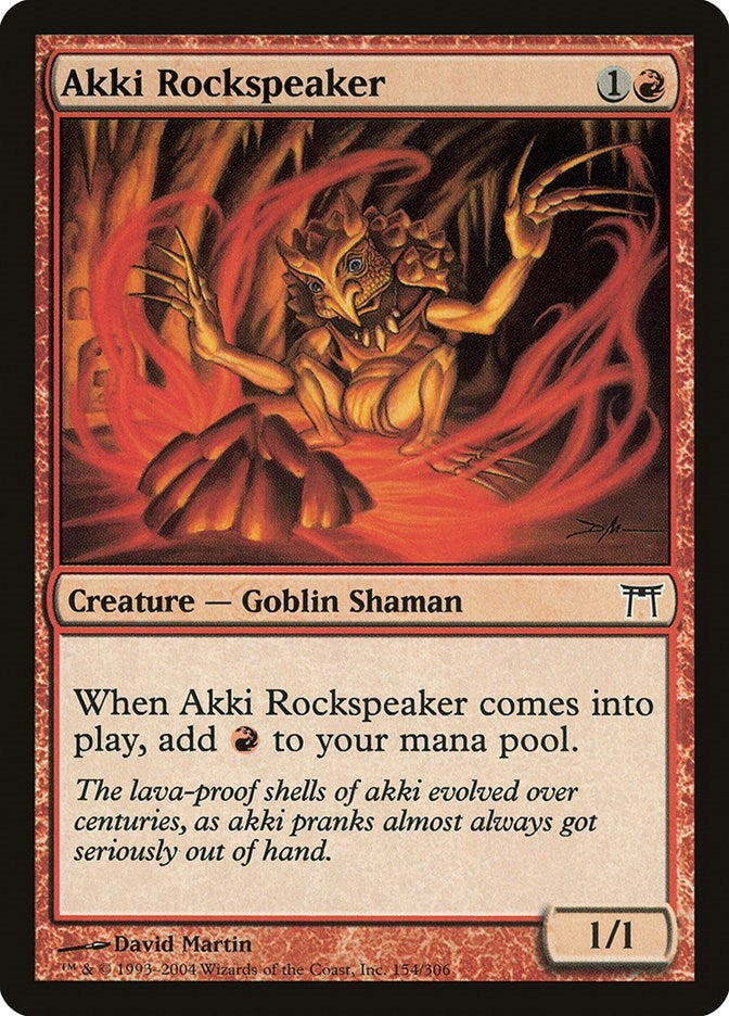 Akki Rockspeaker (154) (CHK)
