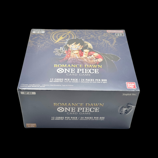 One Piece Romance Dawn Blue Bottom 1st Edition Booster Box OP-01