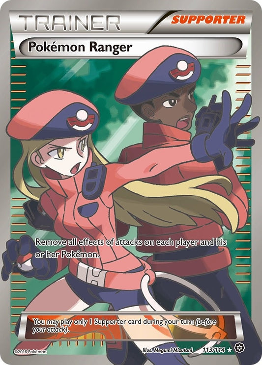 Pokemon Ranger (Full Art) (113/114) (STS)