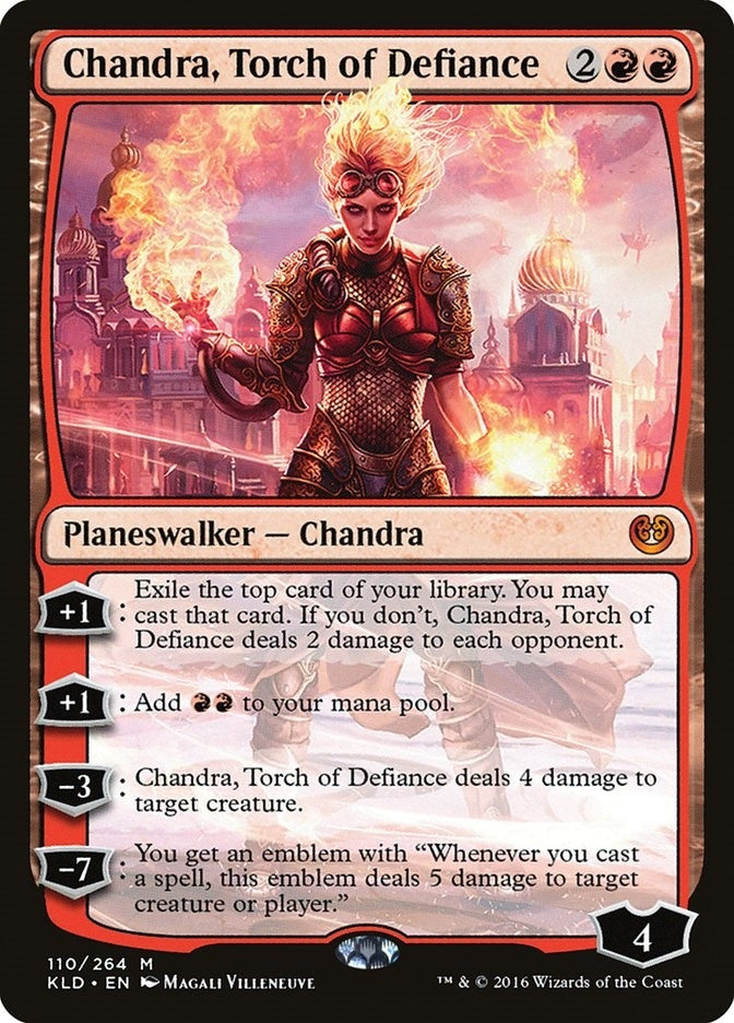 Chandra, Torch of Defiance (110) (KLD)