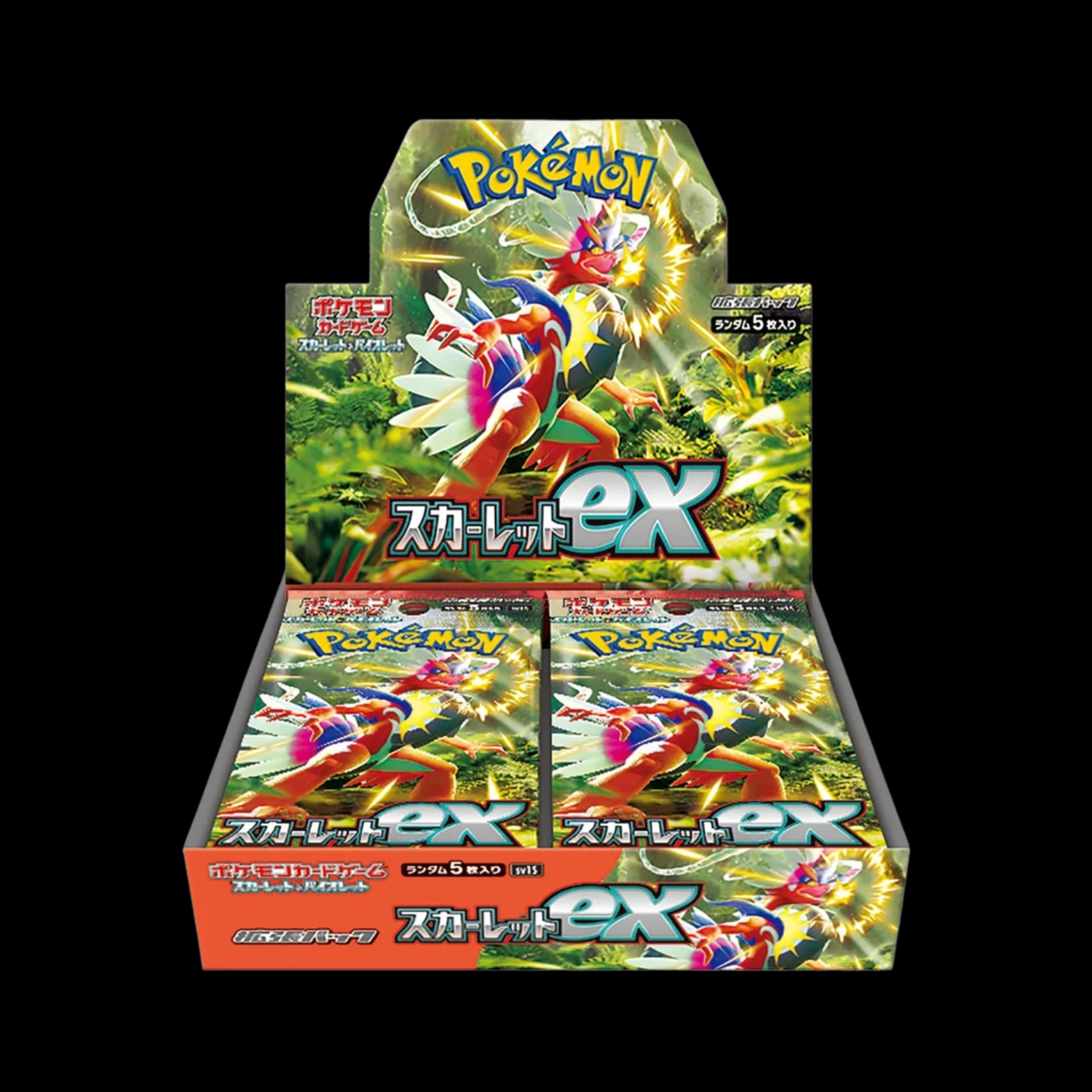 Pokemon JP Scarlet Booster Box Shrink Wrapped