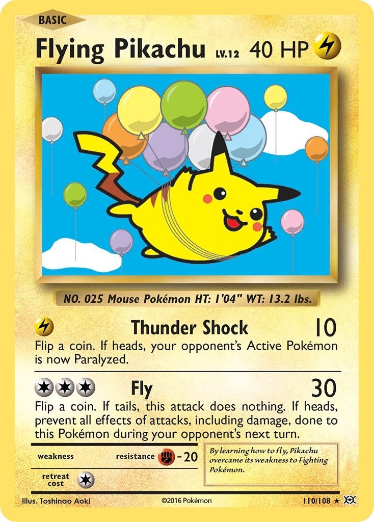Flying Pikachu (110/108) (EVO)