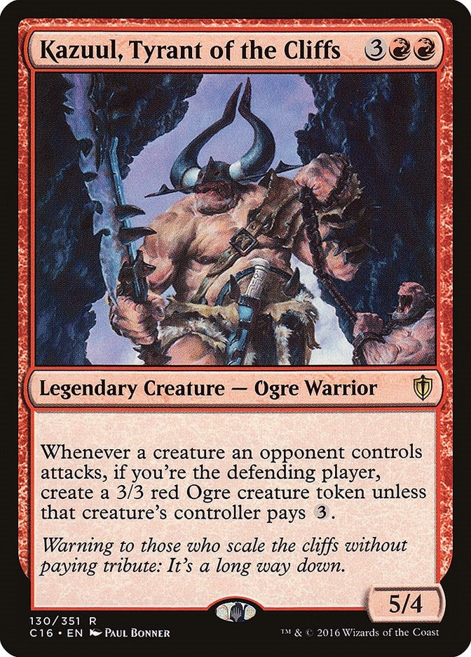 Kazuul, Tyrant of the Cliffs (130) (C16)
