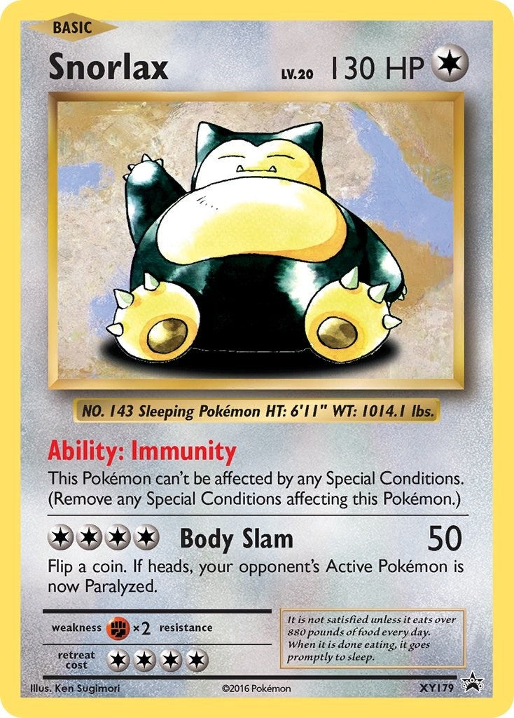Snorlax - XY179 (XY179) (PR)