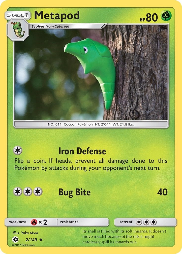 Metapod (2/149) (SM Base Set) (SM01)