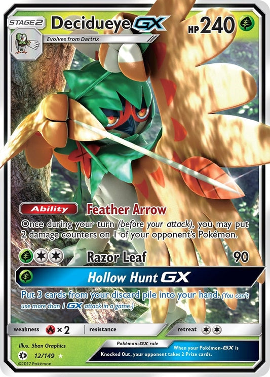 Decidueye GX (12/149) (SM Base Set) (SM01)