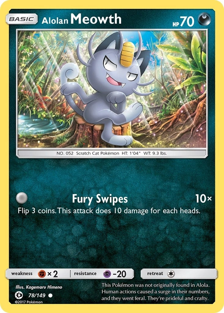 Alolan Meowth (78/149) (SM01)