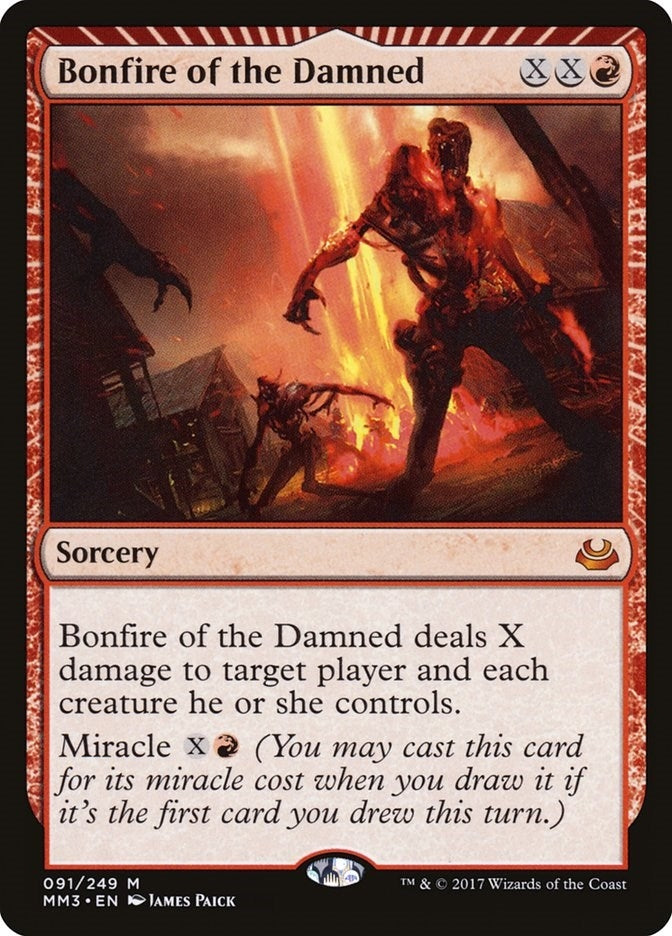 Bonfire of the Damned (91) (MM3)