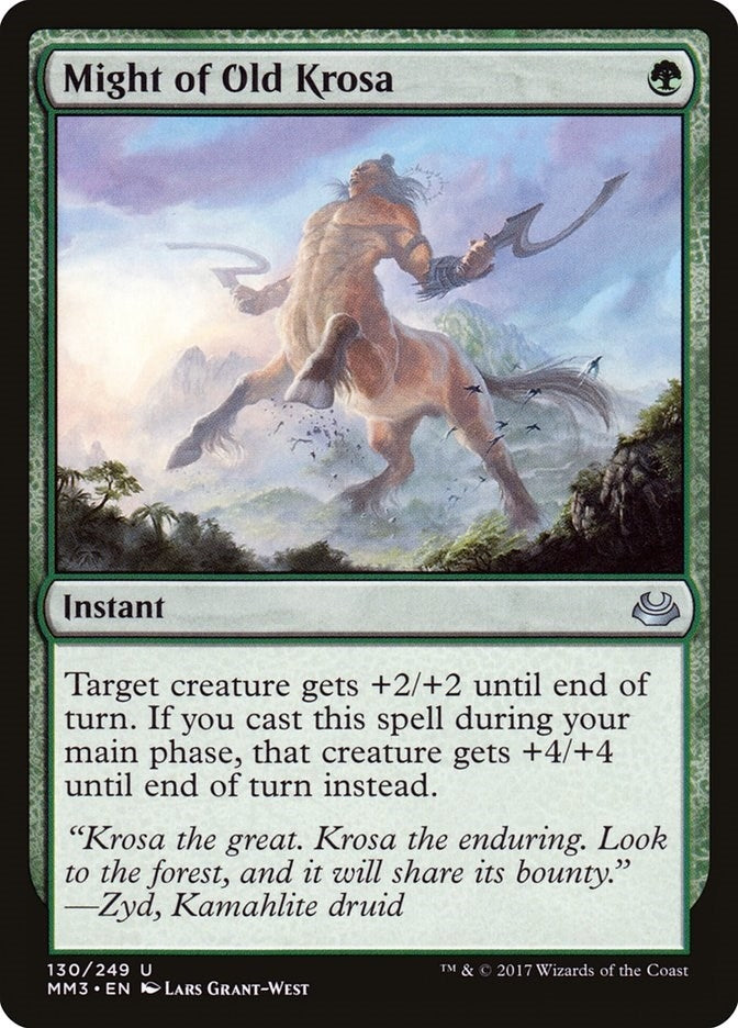 Might of Old Krosa (130) (MM3)