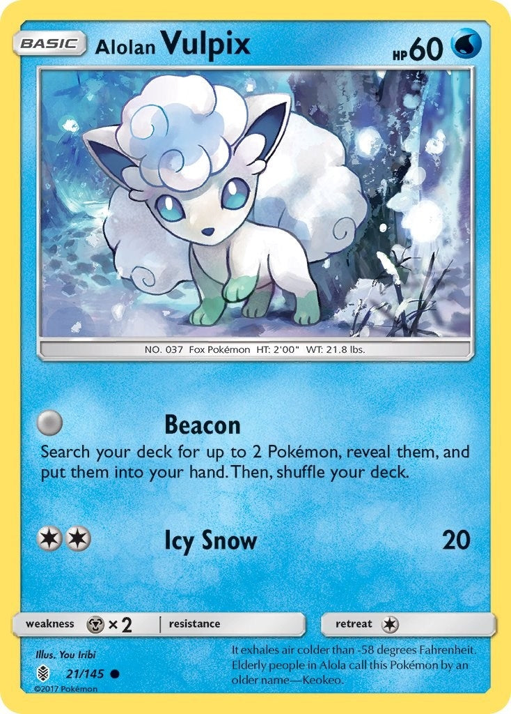 Alolan Vulpix (21/145) (SM02)