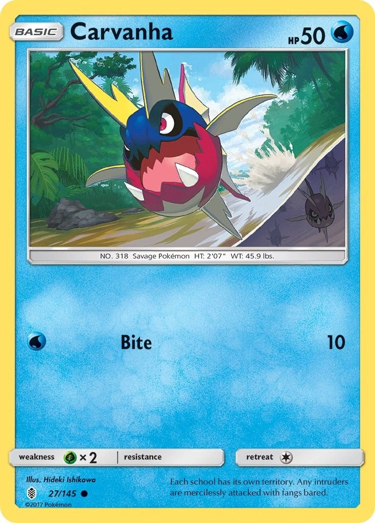 Carvanha (27/145) (SM02)