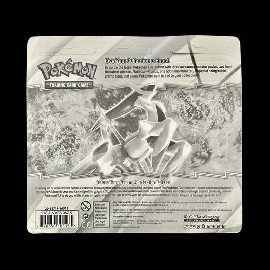 Pokemon Platinum Arceus 3 Pack Blister 2008