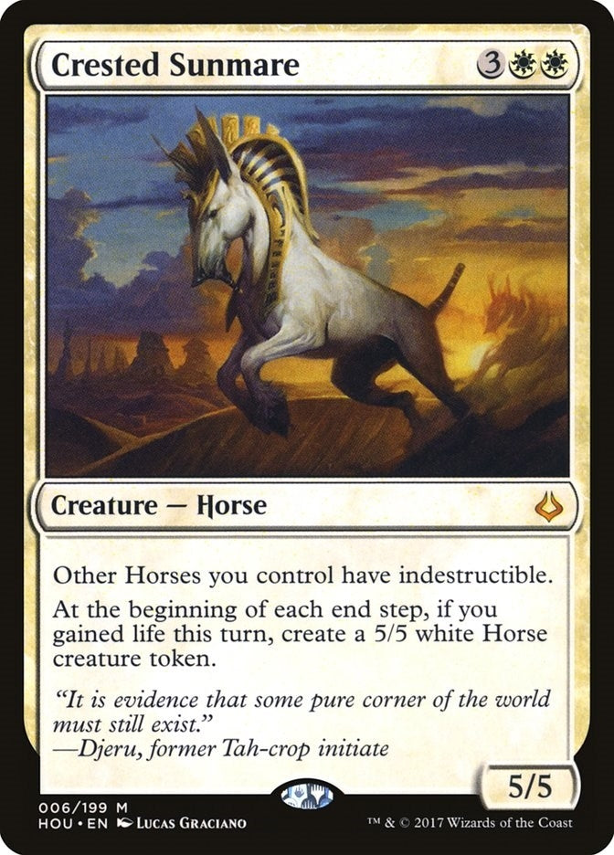 Crested Sunmare (6) (HOU)