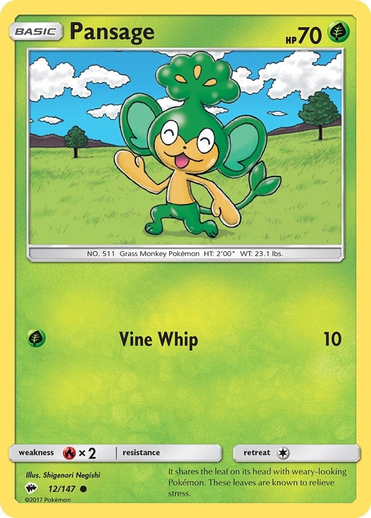 Pansage (12/147) (SM03)