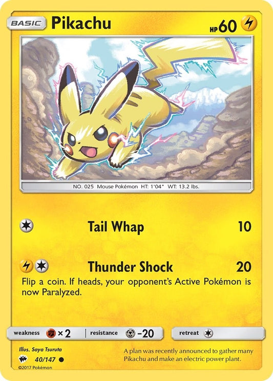 Pikachu (40/147) (SM03)