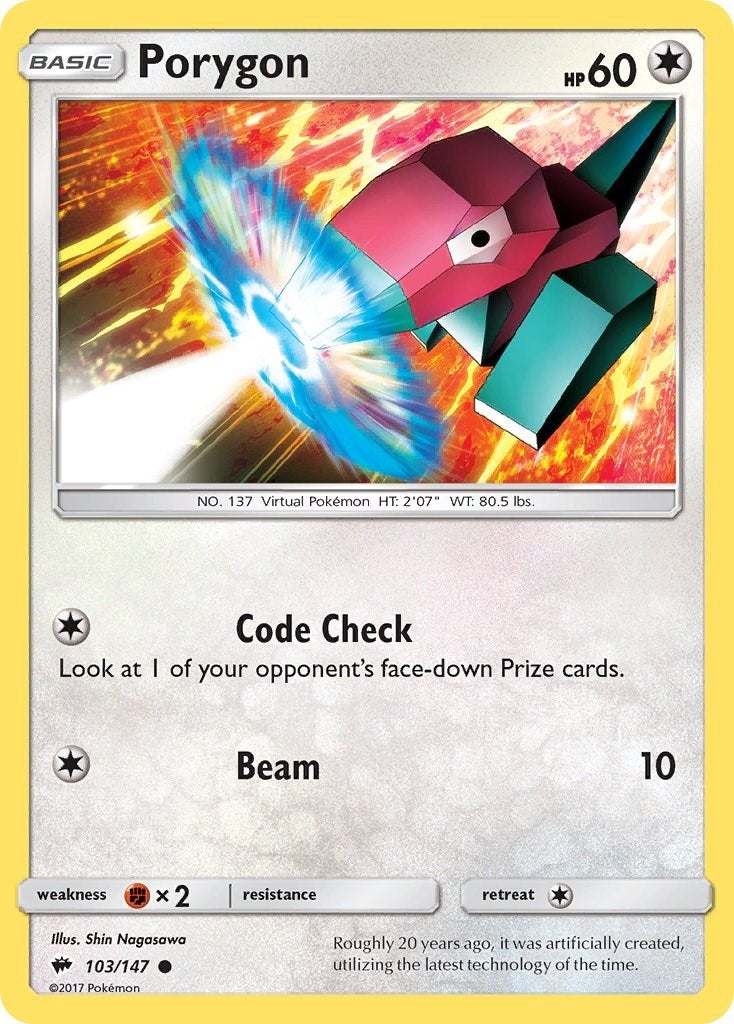 Porygon (103/147) (SM03)