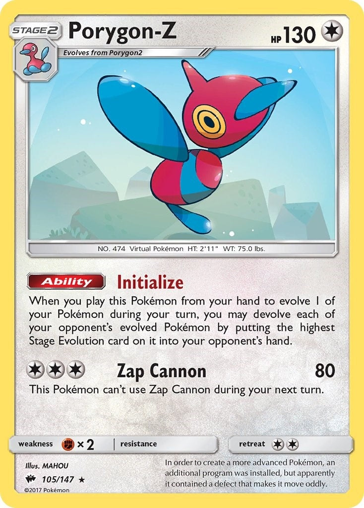 Porygon-Z (105/147) (SM03)