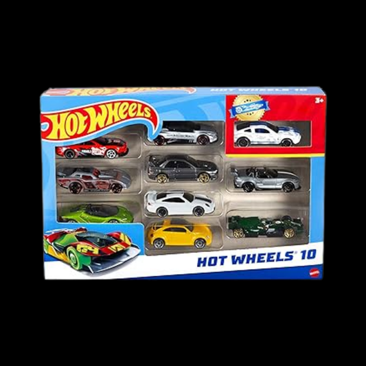 Hot Wheels 10 pack 1:64 *Actual Cars May Differ From Picture*