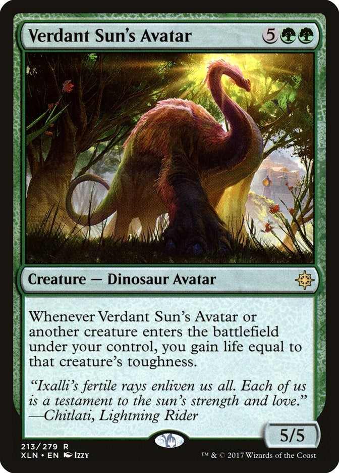 Verdant Sun's Avatar (213) (XLN)