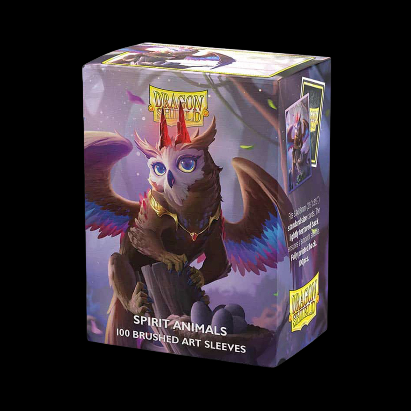 Dragon Shield Brushed Art Dragowlis Sleeves 100x