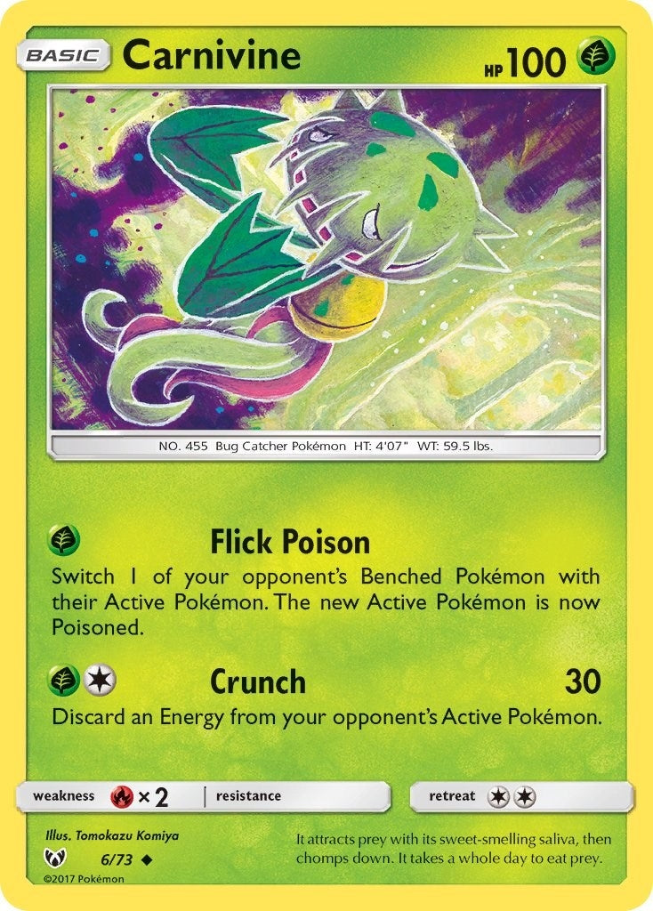 Carnivine (6/73) (SHL)