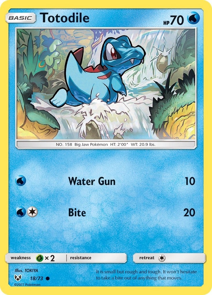 Totodile (18/73) (SHL)
