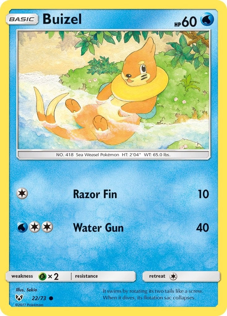 Buizel (22/73) (SHL)
