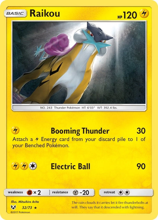 Raikou (32/73) (Shining Legends) (SHL)