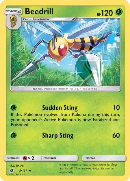 Beedrill (3/111) (SM04)